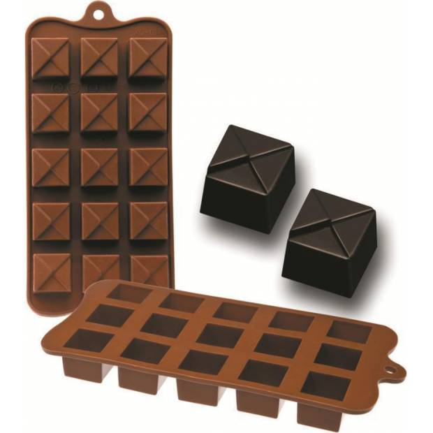 Formičky na čokoládu kocôčky 10,5 × 21 cm