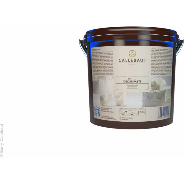 Povlaková hmota 7 kg - Biela poleva - Callebaut