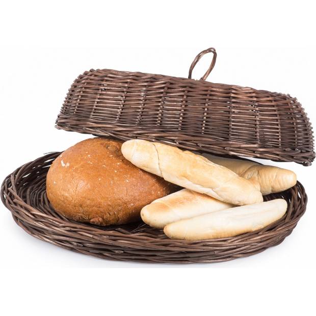 Oválny prútený chlebník Provenance 39x28x13cm - Jipro