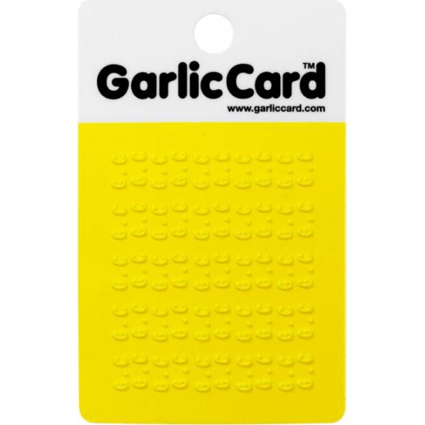 GarlicCard na šírenie cesnaku - GarlicCard