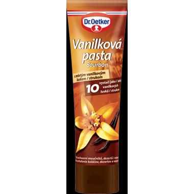 Dr. Oetker Vanilková pasta Bourbon s mletou tobolkou vanilky (100 g) DO0004 dortis