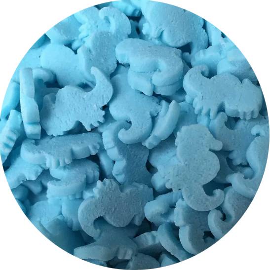 Cukrové zdobenie morský koník modrý 60g - Scrumptious