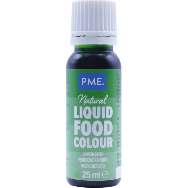 Prírodné potravinárske farbivo zelené 25 ml - PME