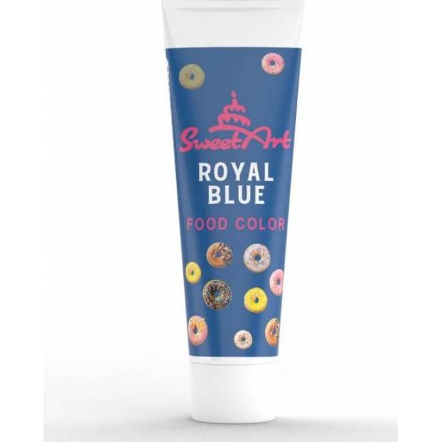 SweetArt gélová farba v tube Royal Blue (30 g) - dortis