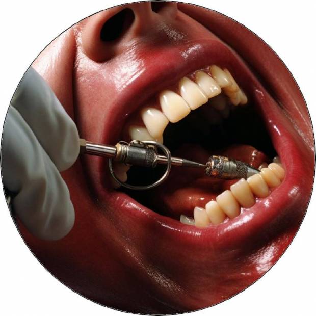 Jedlý papier pacient u zubára 19,5cm - Pictu Hap