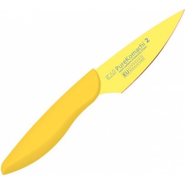 Nôž univerzálny žltý 9 cm