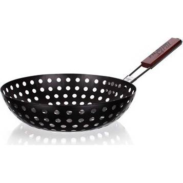 Grilovací wok panvica 28 × 6,5 cm