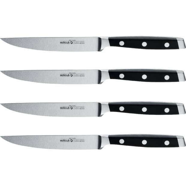 Steakové nože vrúbkované súprava 4 ks