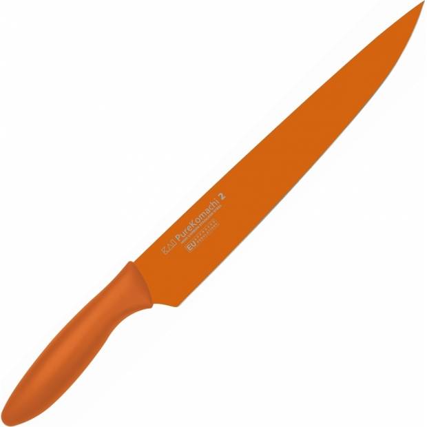 Nôž plátkovací oranžový 22 cm