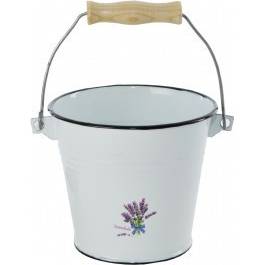 Smaltovaný kbelík 1,4l - levandule
