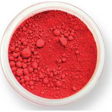 Prachová farba matná – zamatovočervená EKO balenie 2 g