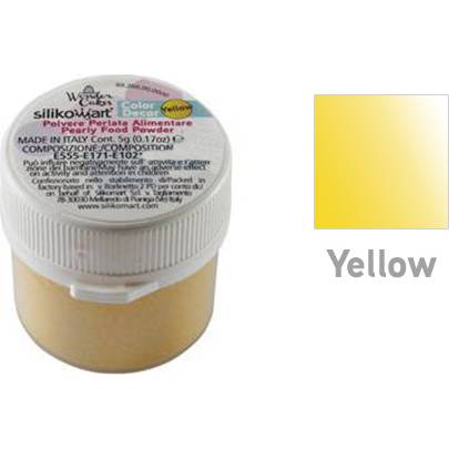Prachová farba 5 g – žltá