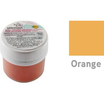 Prachová farba 5 g – oranžová