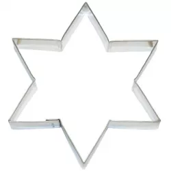 Vykrajovátko hviezda 127x110mm - Smolík