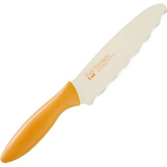 Nôž na bagety oranžový 14,5 cm