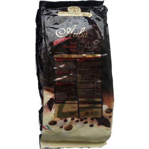 Čokoládová poleva 1kg - horká 54% - Master Martini