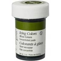Gélová farba MOSS GREEN 28g - Wilton