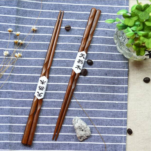 Sushi hůlky dřevěné 2 páry