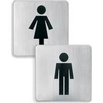 Štvorcová toaletná značka - dámska - Blomus