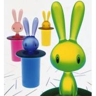Stojan na špáradlá Magic Bunny zelený - Alessi