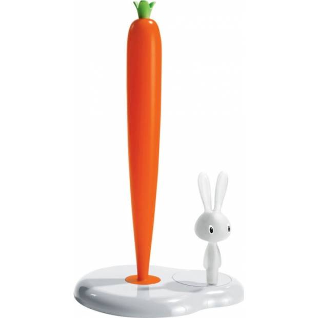 Stojan na papierové utierky Bunny & Carrot biely - Alessi