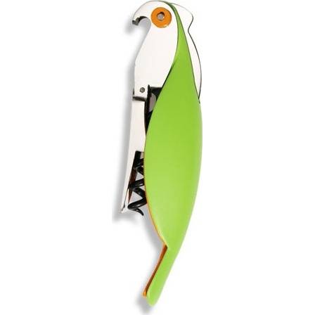 Vývrtka Papagáj zelená - Alessi