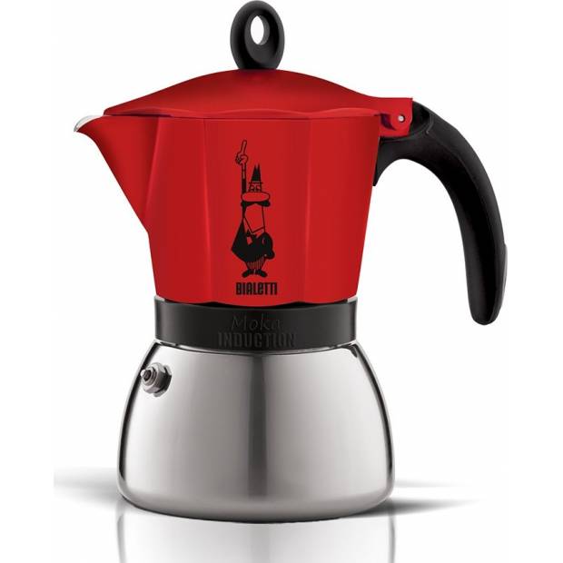 Bialetti Moka kanvica na indukciu Červená - Bialetti