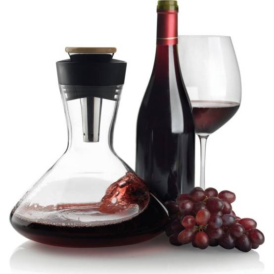 Karafa na červené víno Aerato s prevzdušňovačom - XD Design