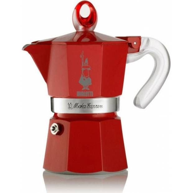 Kávovar Bialetti Moka Glossy Red - Bialetti