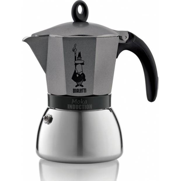 Bialetti Moka kávovar na indukciu Anthracite - Bialetti