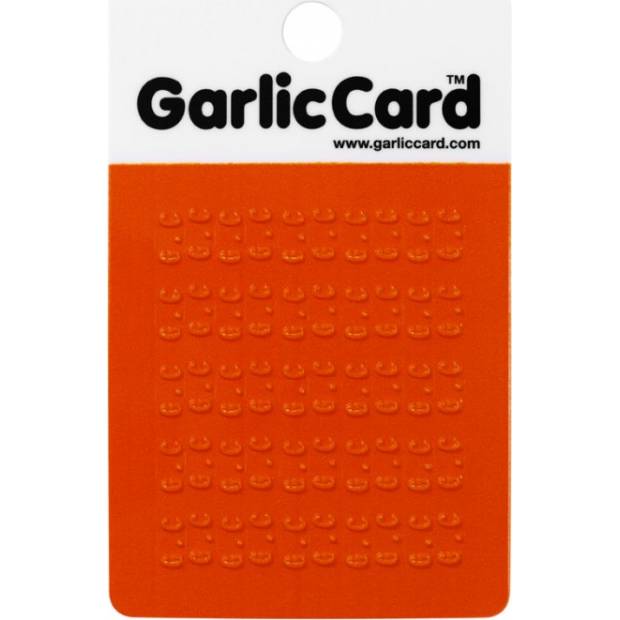 GarlicCard na šírenie cesnaku - GarlicCard
