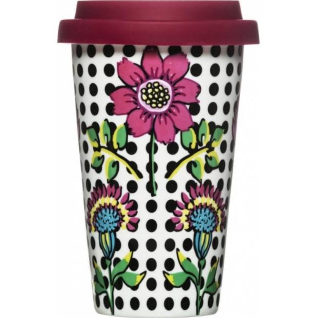 Porcelánový termohrnek 250 ml, Bloom