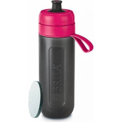 Fill&Go Active filtrační láhev na vodu růžová, 0,6l 1020337 Brita