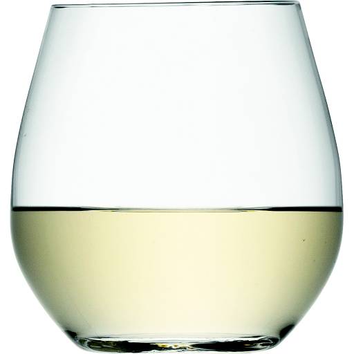 LSA Wine sklenice na bílé víno 370ml, Set 4ks, Handmade G887-13-991 LSA International