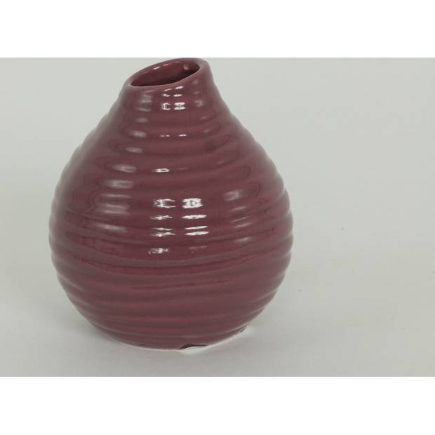 Váza keramická, barva fialová ARL020-PURPLE Art