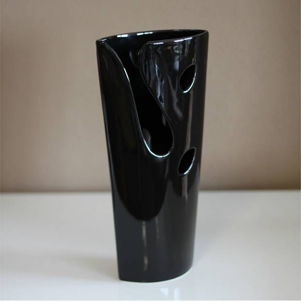 Keramická váza - černá HL751456 Art