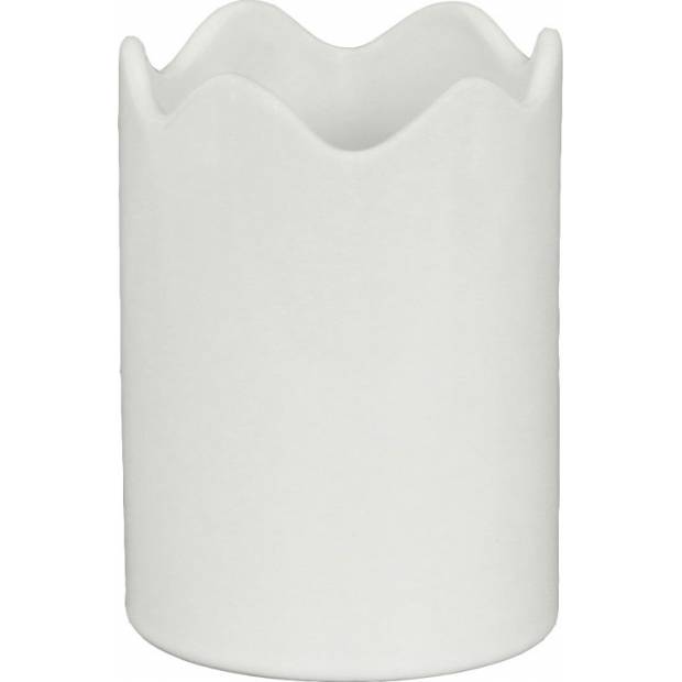 Váza keramická  bílá HL817572 Art