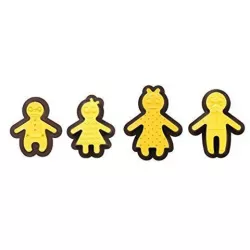 Set 8 ks  CUTTERS&DECORMARKERS HAPPY FAMILY - Decora