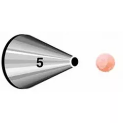 Kruhová dekoratívna špička č. 5 - Wilton