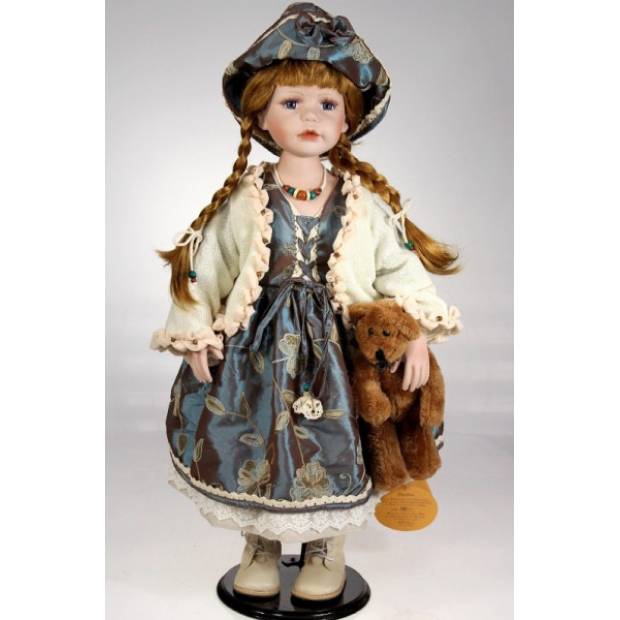 Porcelánová bábika Paulína - 68 cm - IntArt