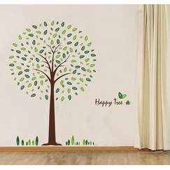 Samolepiaca dekorácia na stenu - Happy Tree - Nalepovací tabule