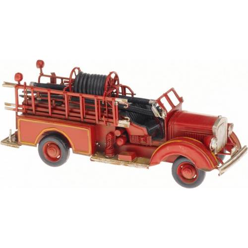 Plechový model hasičského auta 30cm - IntArt