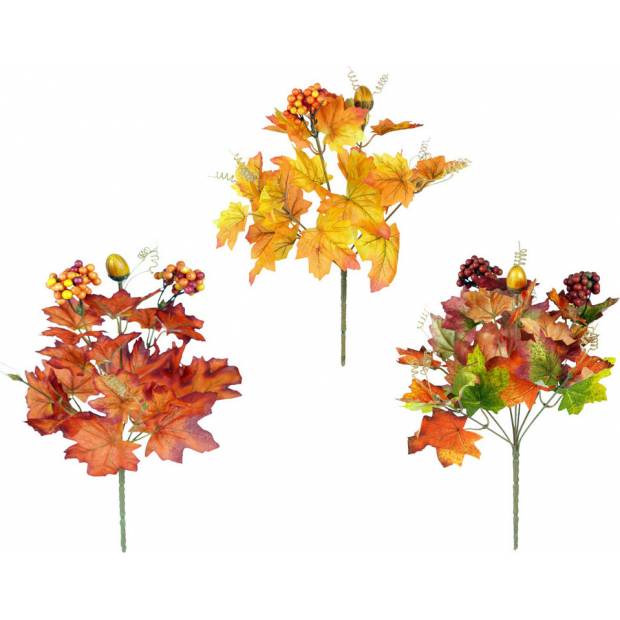 Podzimní trs - 7 hlav, mix 3 barev. W661-24-3 Art