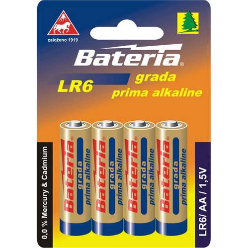 Baterie Grada Prima alkaline, AA (bal. 4 ks) LR6 Helpmation