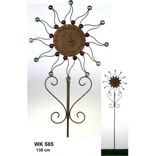Záhradná dekorácia slnko veľké 138cm - IntArt