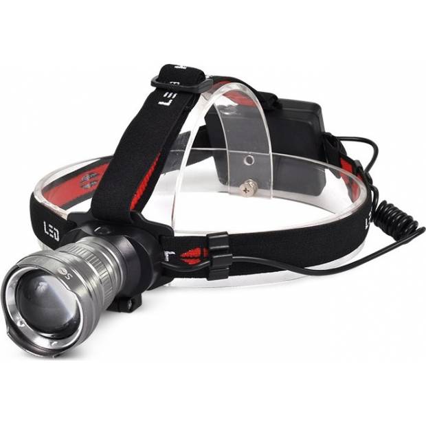 LED čelová svítilna, 300lm, Cree XPG R5, fokus, 3x AA WH21 Solight