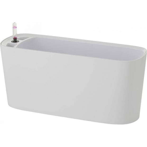 Samozavlažovací květináč Combi mini bílý 40 cm 6392500 G21