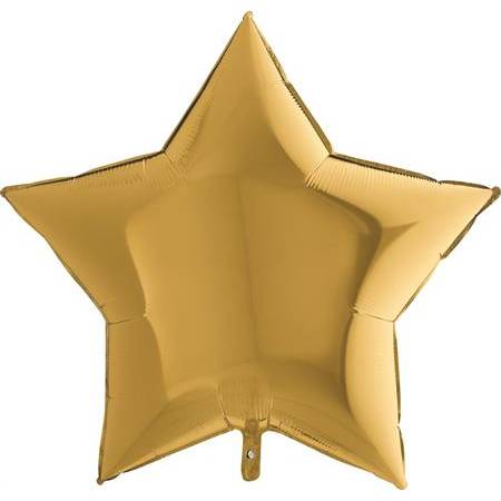 Nafukovací balónik zlatá hviezda 91 cm