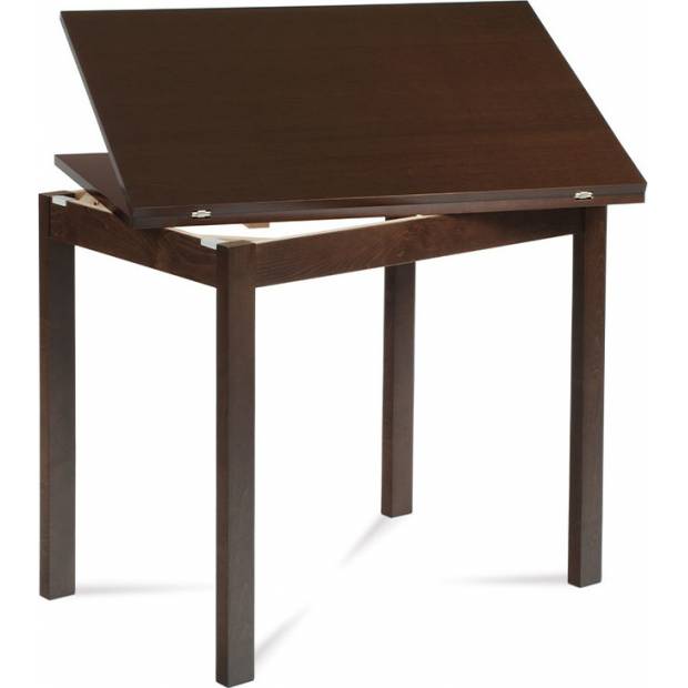Jídelní stůl rozkládací 60+60x90 cm, ořech BT-4723 WAL Art