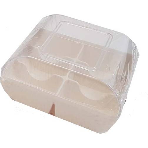 Plastová škatuľka na sušienky biela